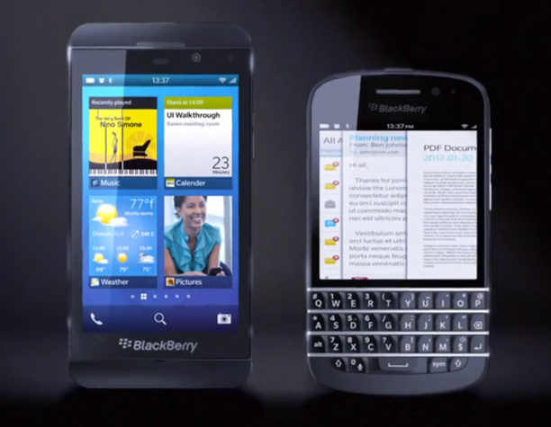 Primera imagen de Blackberry 10 Superphone, la nueva era de RIM